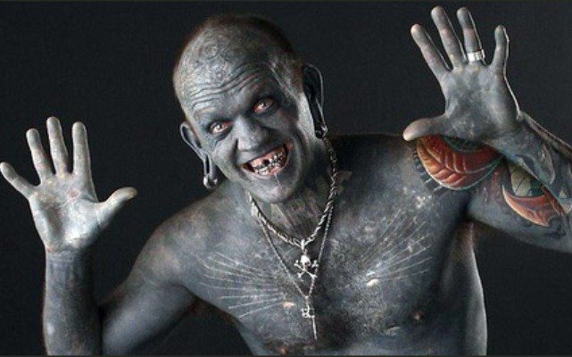 The 10 most tattooed people in the world