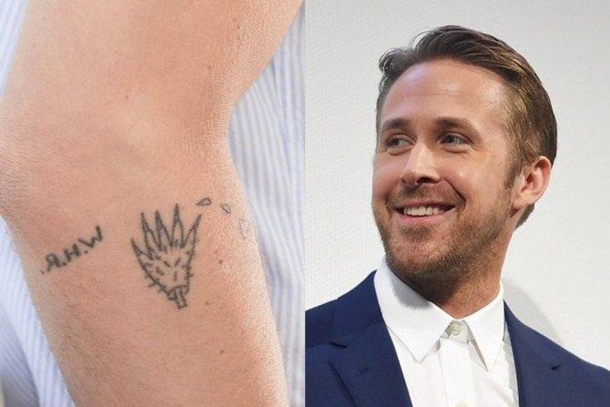 Actors with Tattoos
