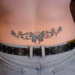 The butterfly is a beautiful tattoo for girls