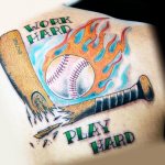 Baseball tattoo