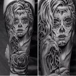 Black and white tattoo pictures