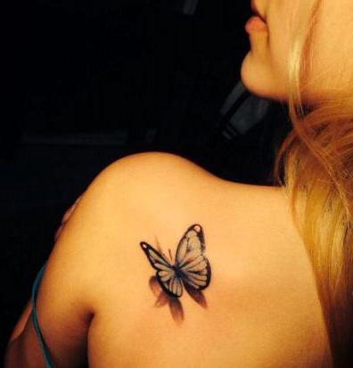 What does a butterfly tattoo on your arm mean?