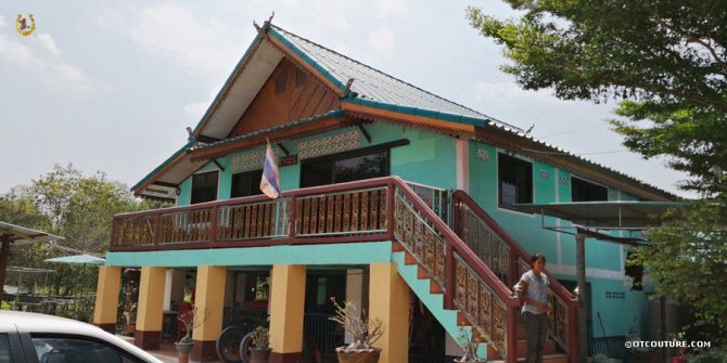The house where ajan kob stuffs the Sak Yant. Ayutthaya, Thailand.