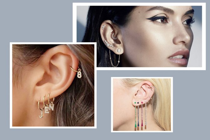 Two earrings in the ear - no longer the limit