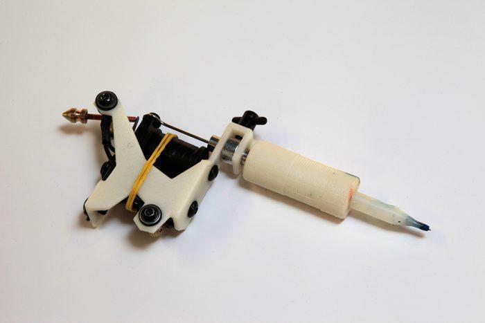 This tattoo machine is 3D printed