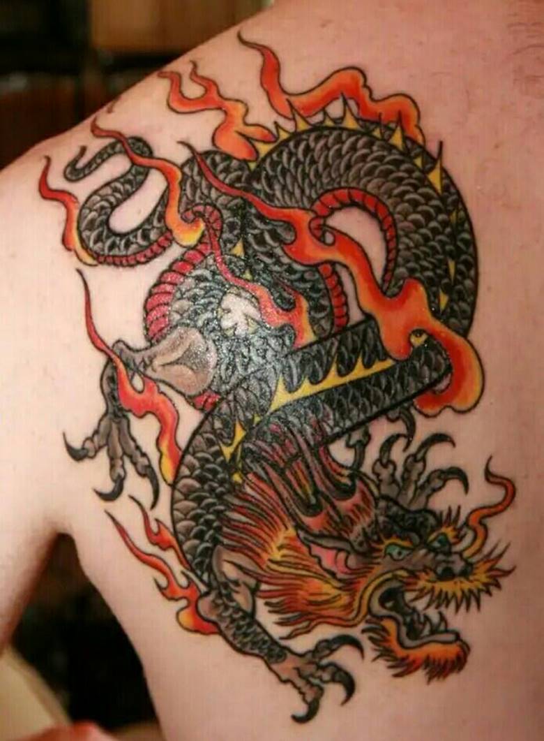 Picture of the dragon