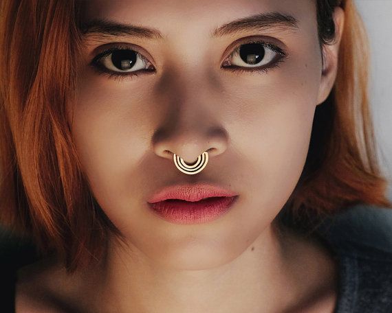 How to pierce septum piercing in the nose at home