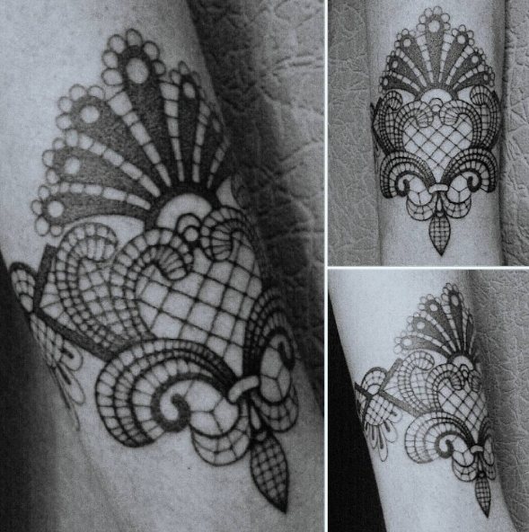 Lace - Baroque tattoo Style
