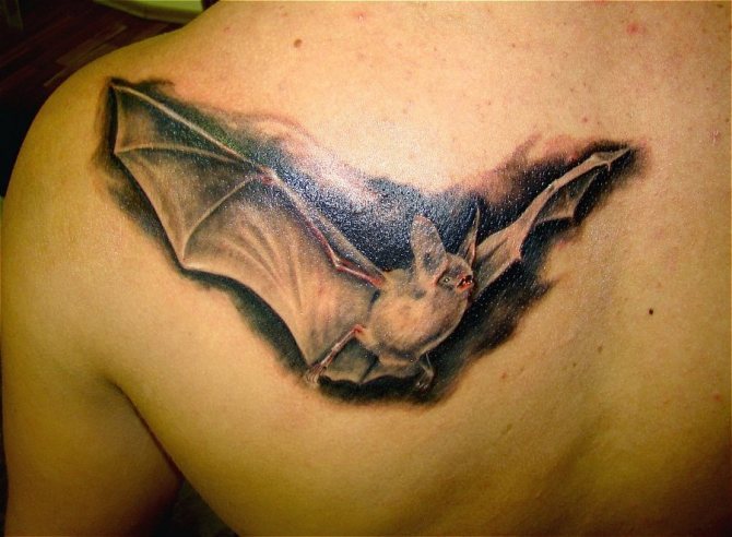 Bat - a prison tattoo for night thieves