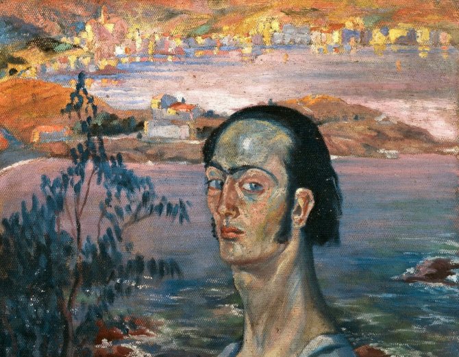 Salvador Dali. Self-Portrait with Raphael's Neck. 1921