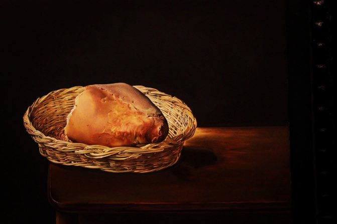 Salvador Dali. Basket of Bread. 1945