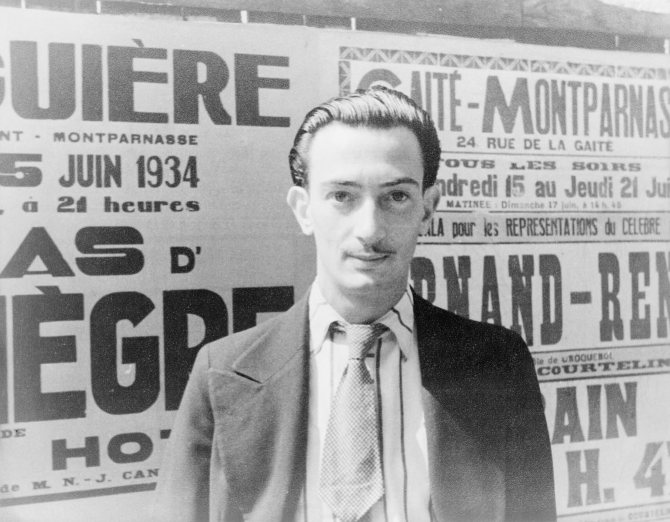 Salvador Dali. Paris. 1934