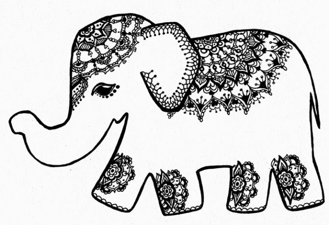 Elephant: power, dominance, domination, intelligence, dignity, fertility, immortality, happiness, and total goodness.
