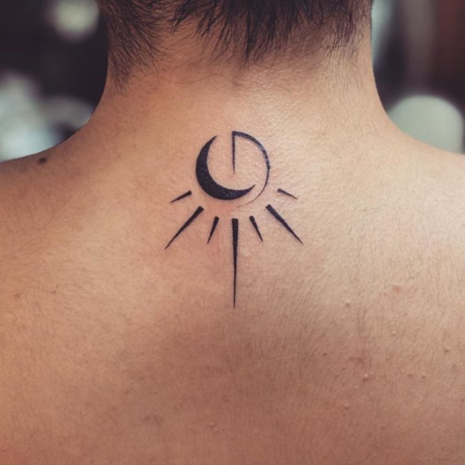 sun tattoo sketch