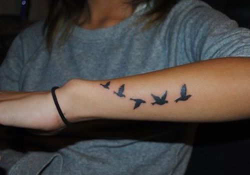 These birds would look great on your forearm