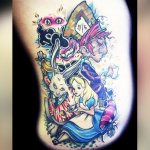 Tattoo Alice in Wonderland