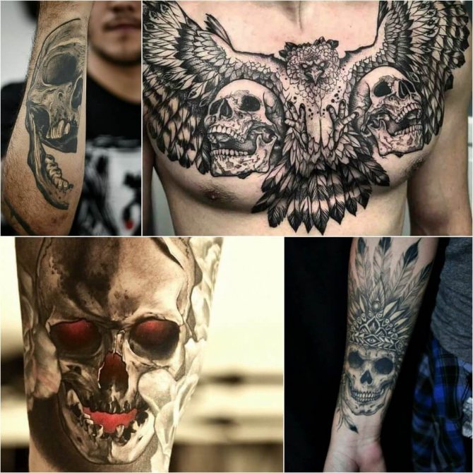 Tattoo skull - Skull Tattoo for Men - Male Skull Tattoo