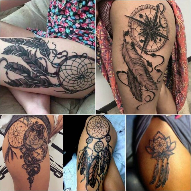 Tattoo for girls tattoo dream catcher for girls