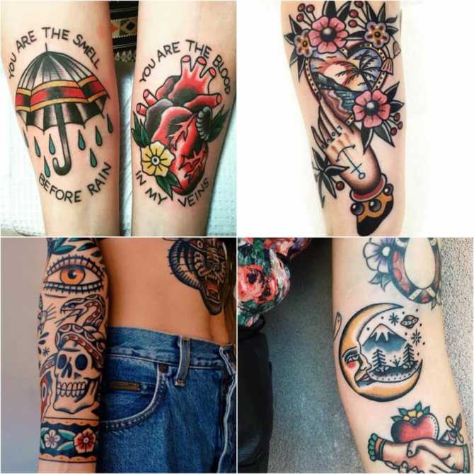 Tattoos for Girls - Tattoos for Girls - Women's Oldschool Tattoos