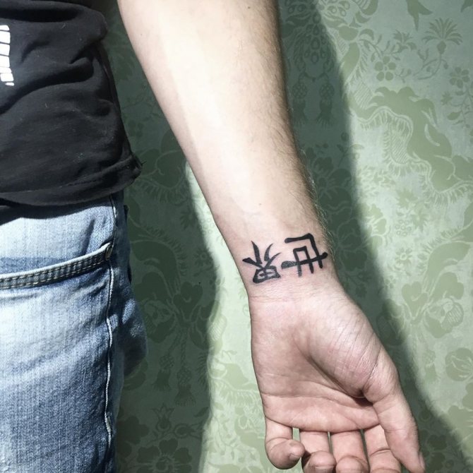 Tattoo Hieroglyphs and Meanings photo 8