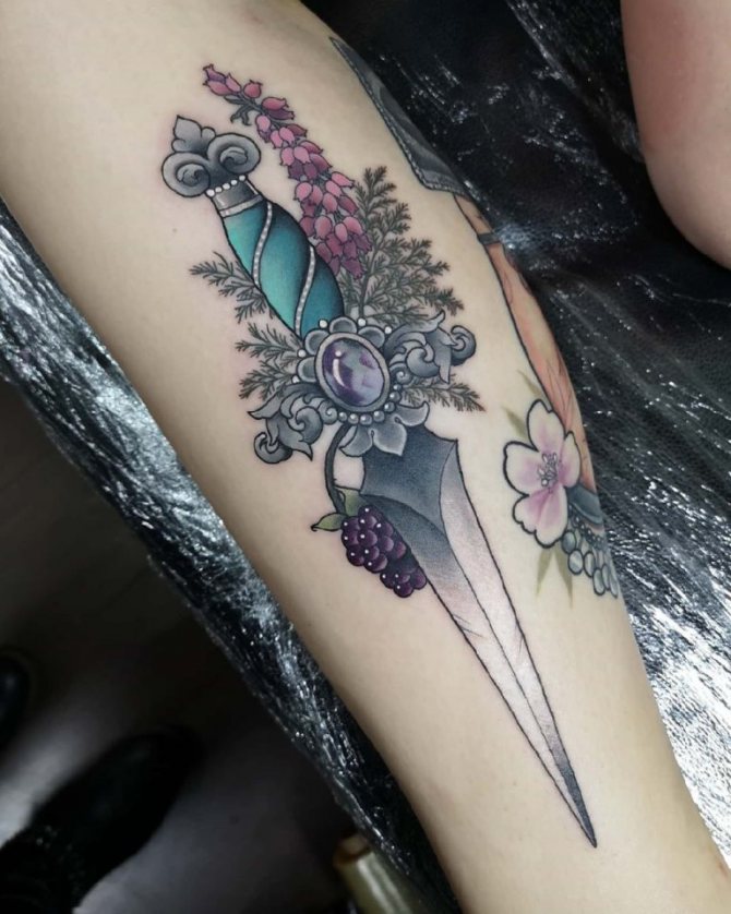 tattoo dagger meaning