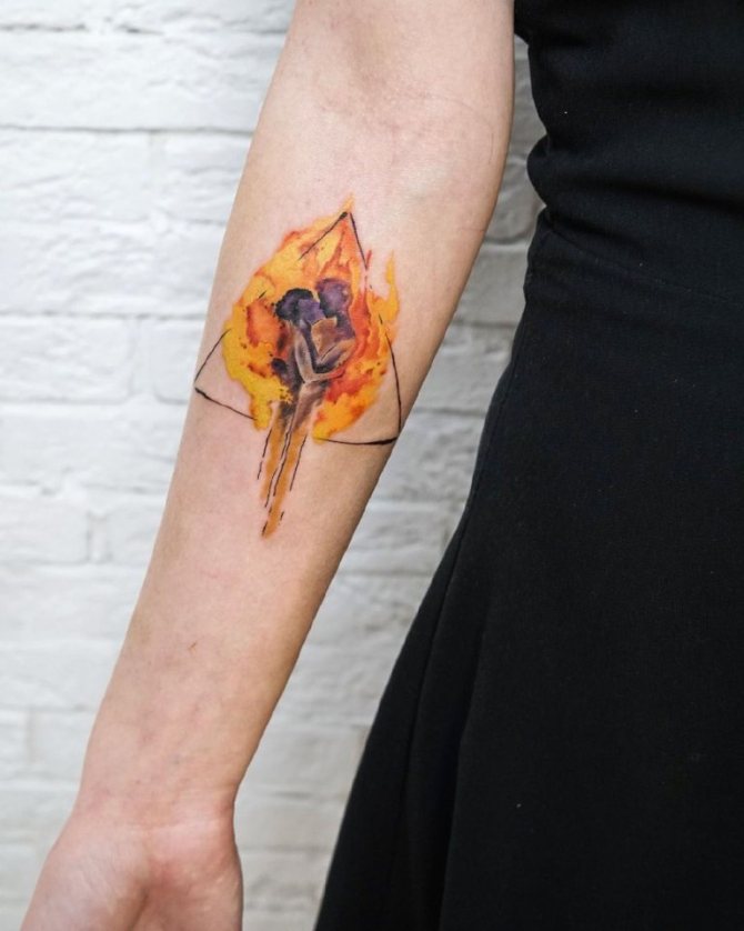 tattoo fire