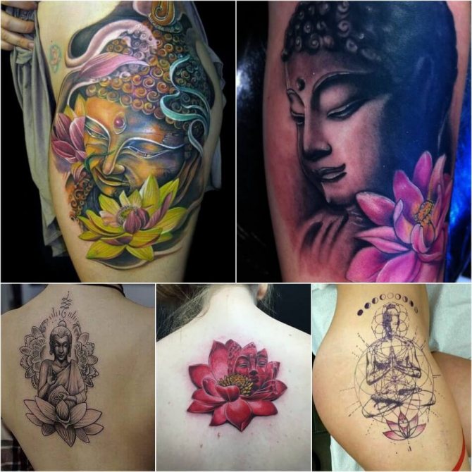 Tattoo Lotus - Tattoo Lotus and Buddha - Tattoo Lotus and Buddha