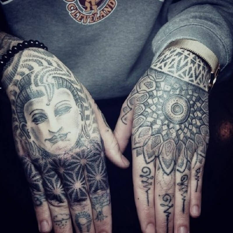 Tattoo on hand - Tattoo on hand - Tattoo on hand ornament