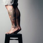 Tattoo on foot - Tattoo on foot - Tattoo on shin - Tattoo on shin