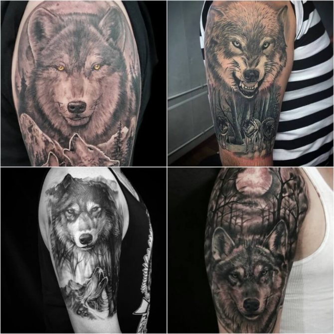 Tattoo on shoulder for men - Male Shoulder Tattoo - Tattoo wolf on shoulder male