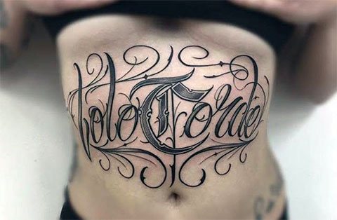 Tattoo inscriptions for girls