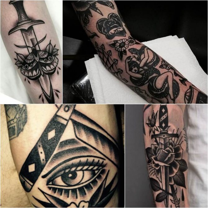 Tattoo Oldskool - Tattoo Oldskool - Tattoo Oldskool Style - Tattoo Oldskool Black and White