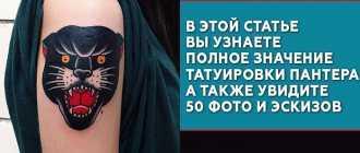Tattoo meaning panther