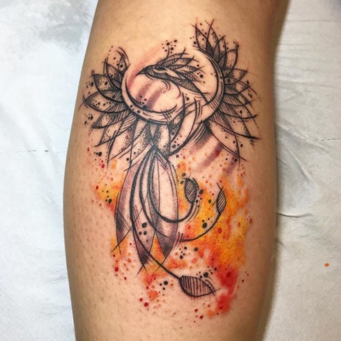 tattoo flame