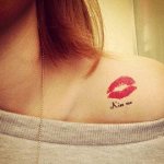 tattoo kiss pics
