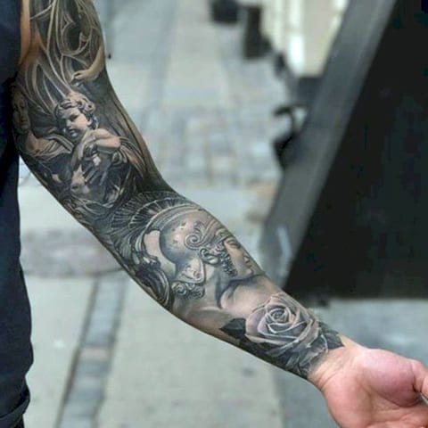 Tattoo sleeve for men