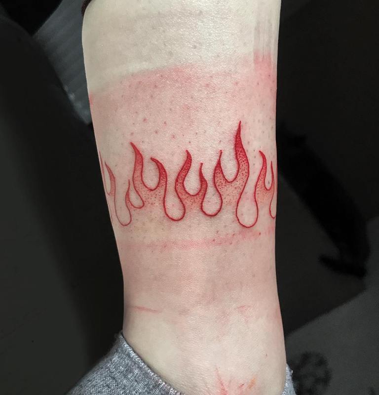 fire tattoo
