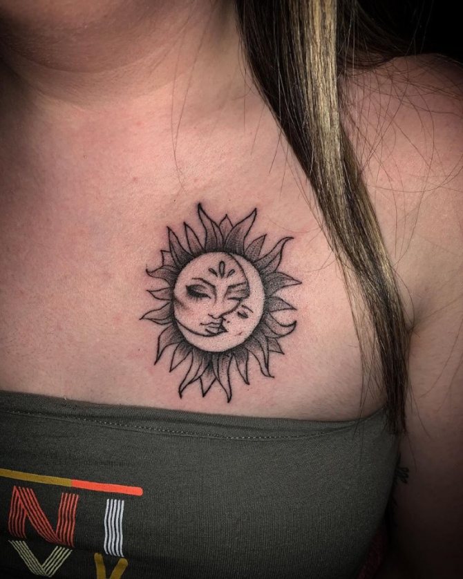 tattoo sun sketches