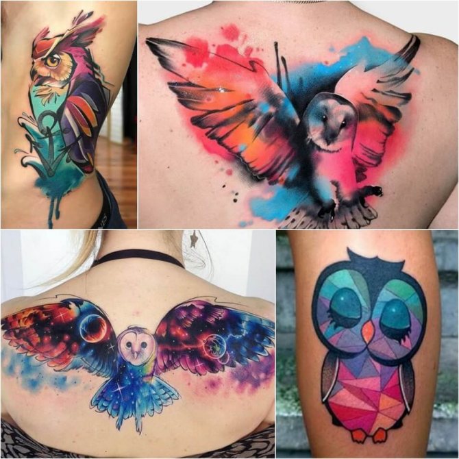 Tattoo of an Owl - Meaning and Sketches of Tattoo of an Owl - Tattoo of an Owl Meaning