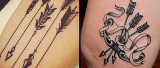 Tattoo arrow on your arm meaning