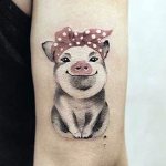 Tattoo pig