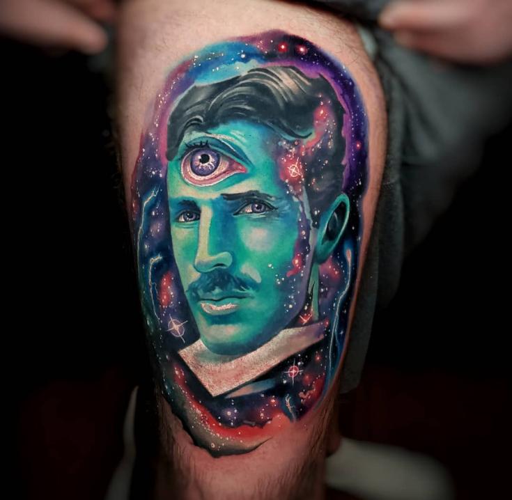space style tattoo