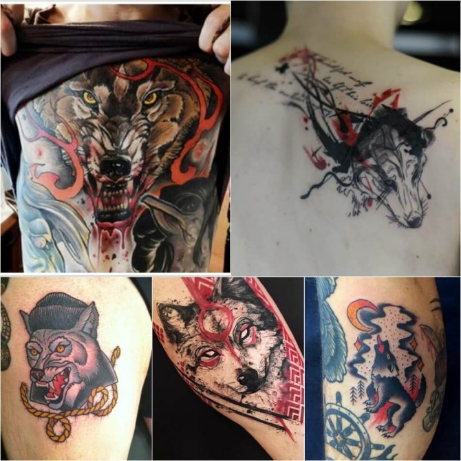 Tattoo Wolf - Tattoo Wolf for Men - Wolf Tattoo Male - Wolf Tattoo Meaning and Sketches