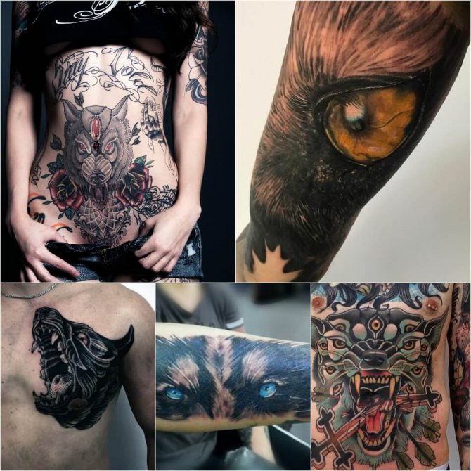 Tattoo Wolf - Signature and Sketches of Tattoo with Wolf - Wolf Tattoo Tips