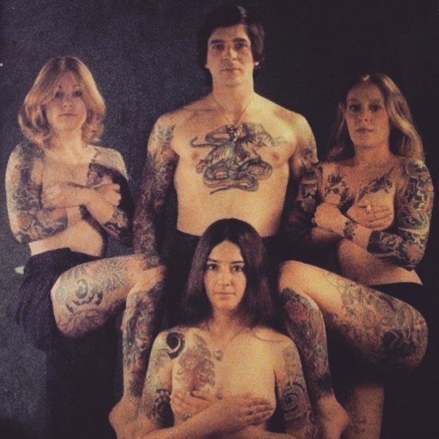 Tattooed People 1970s