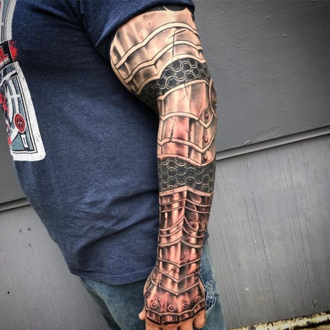 tattoo armor