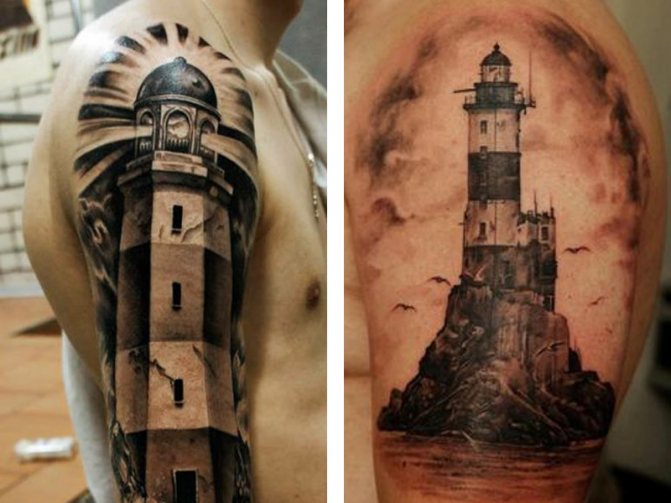 Lighthouse tattoo and meaning