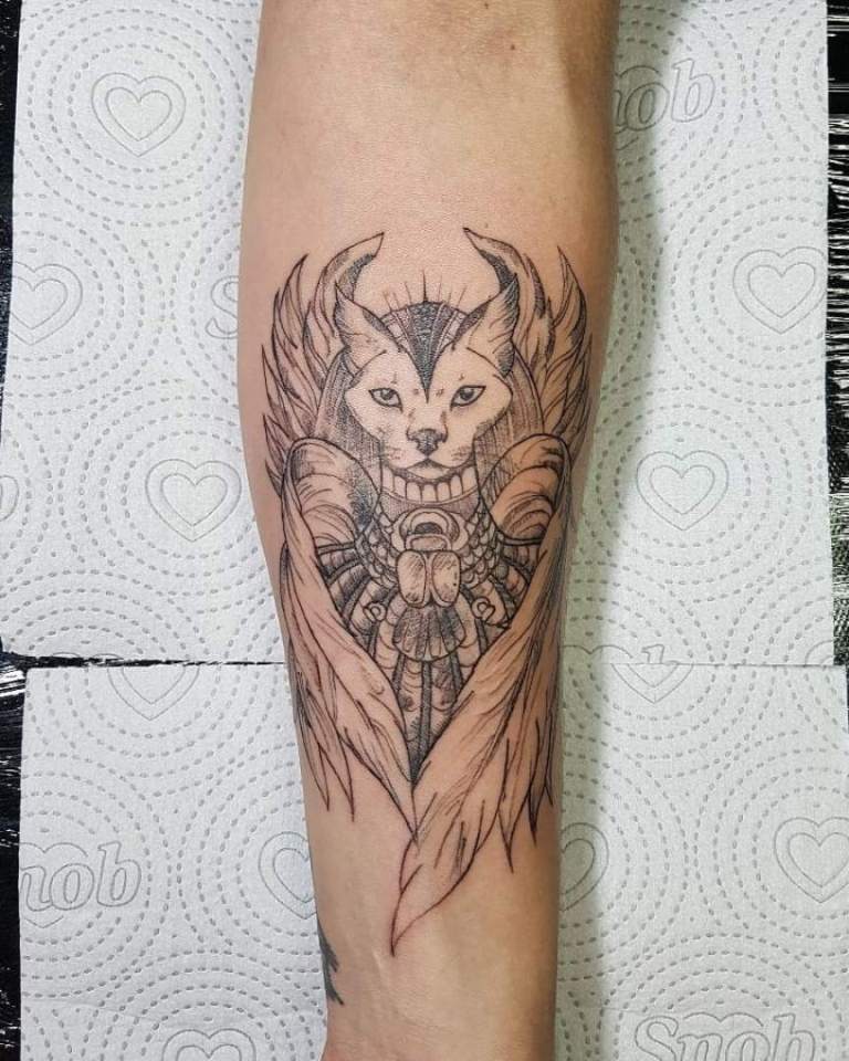 cat tattoos for girls