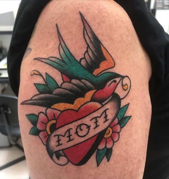 Tattoos honor mom