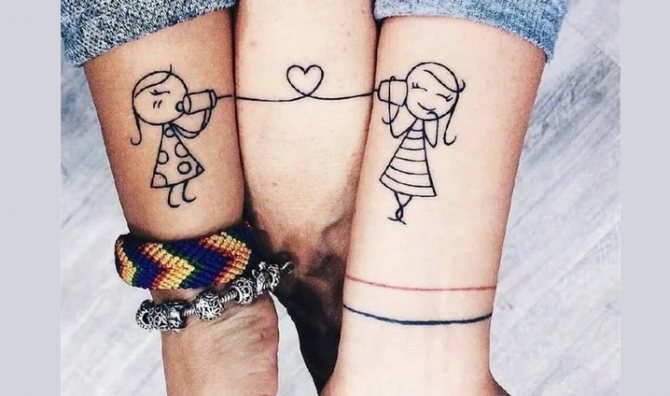 Touching Family Tattoos